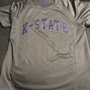 K-State Gray and Purple T-Shirt